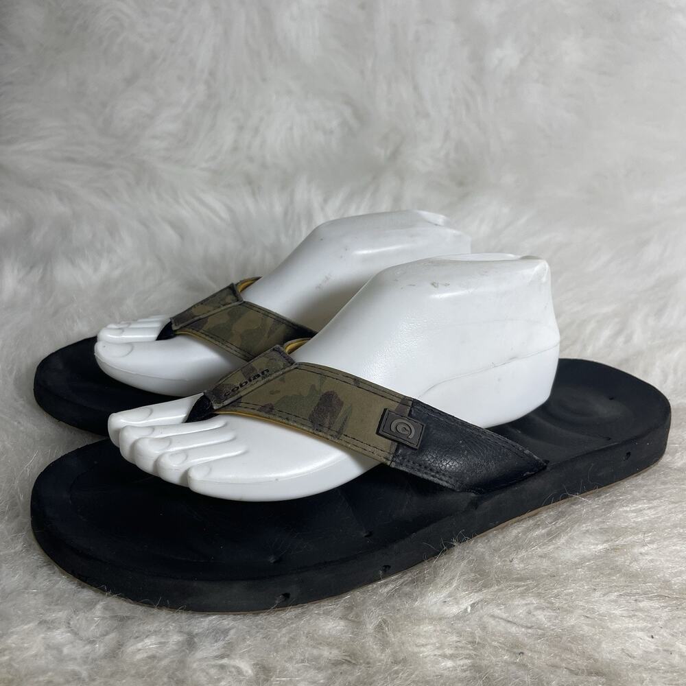 Cobian ARV 2 Pro V3 Camo Flip Flops Men’s Size 11 Brown Black Comfort Sandals